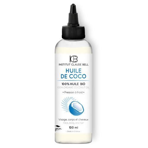 Huile de Coco BIO - CLAUDE BELL - Nourrissant -
