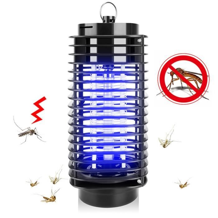 Lampe Anti Moustique 2800V JUFU JUFU Mouche Insectes Électrique UV 18W pour  Intérieur Extérieur - Cdiscount Jardin