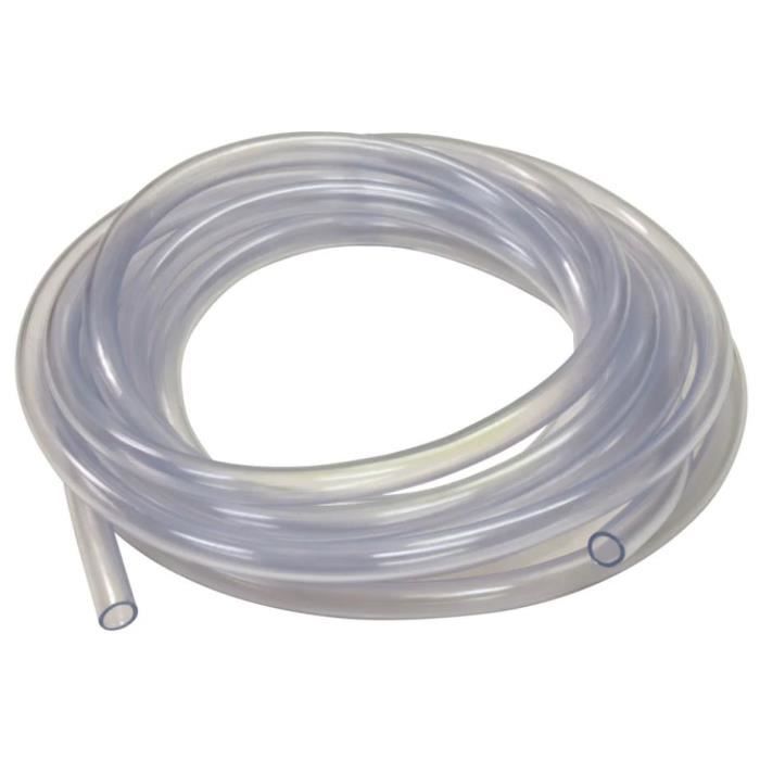 Durites Essence 4 Tailles - Tuyau Carburant Débroussailleuse 1m (2x3.5mm à 3x6mm) PVC Résistant Huile