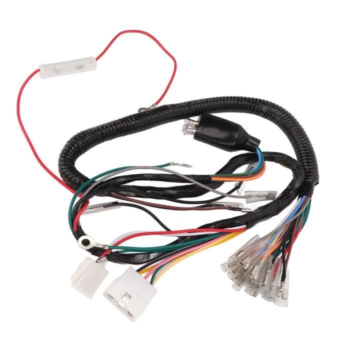 Faisceau De Câblage Démarreur Moteur Électrique Universel - Pour Pit Bike, Moto, ATV, Quad 70-125cc - Bobine Allumage