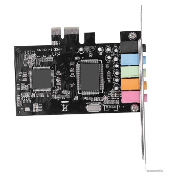 Carte son PCI Express 7.1 canaux pour son surround Carte son PCI Express 7.1 canaux pour son surround