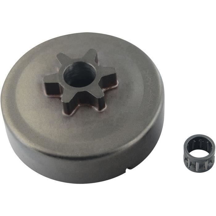 Pignon étoile 3/8 lp - 6 dents adaptable pour tronçonneuse STIHL modèles 017, 018, 019, 019T, 021, 0