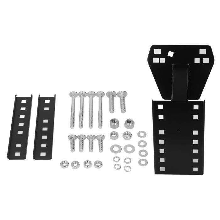 Support De Roue De Secours Arrière Pour Voiture RC 1/10 D90 CC01 - Noir - Neuf