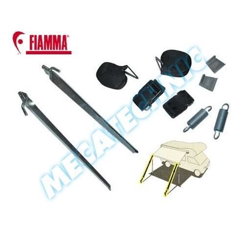 Kit Tendeurs Auvent Fiamma - 10 Pièces Pour Vent Et Intempéries