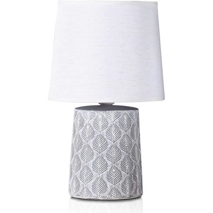 Lampe De Table Industrielle BRUBAKER - Métal Doré, Abat-jour Noir, Hauteur 45 Cm, Ampoule E27