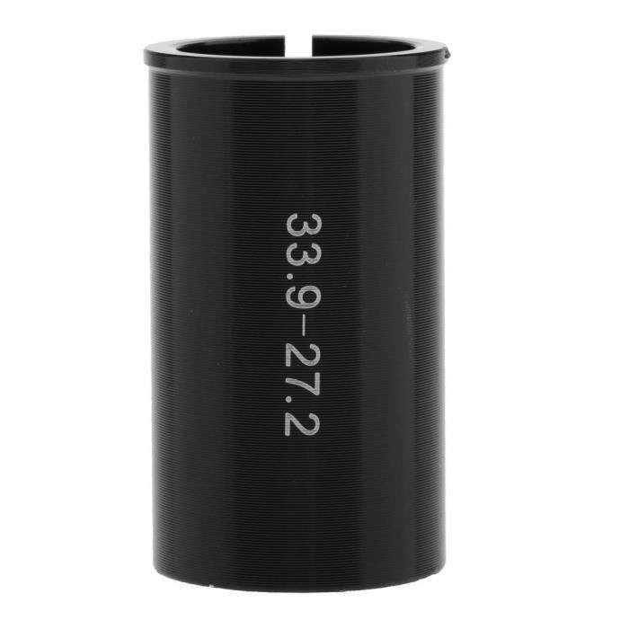 Adaptateur Tige De Selle 27,2 Mm – Alliage D’Aluminium Léger Et Robuste – Compatible VTT, Vélo Route – Réglage Hauteur Facile