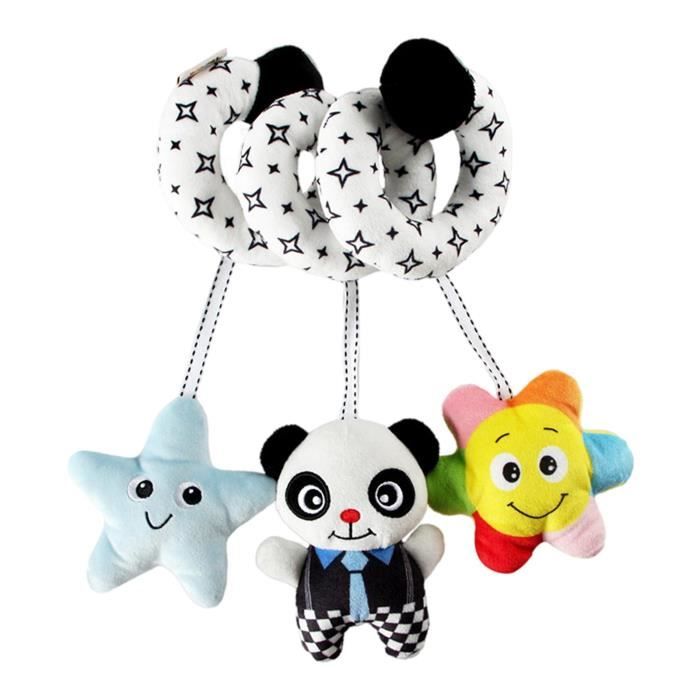Jouet De Poussette Pour Bebe Lit De Bebe Autour De La Poussette Hochet Jouets Suspendus Pour Bebes Garcons Et Filles Panda Cdiscount Puericulture Eveil Bebe