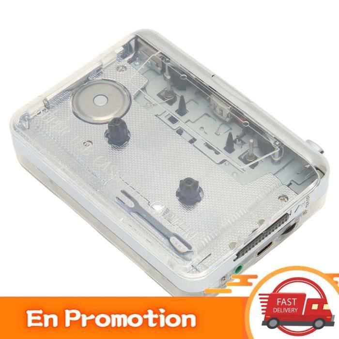 Walkman Cassette Bluetooth - Magnétophone Portable Rétro Avec Haut-Parleur Et Écouteurs Inclus