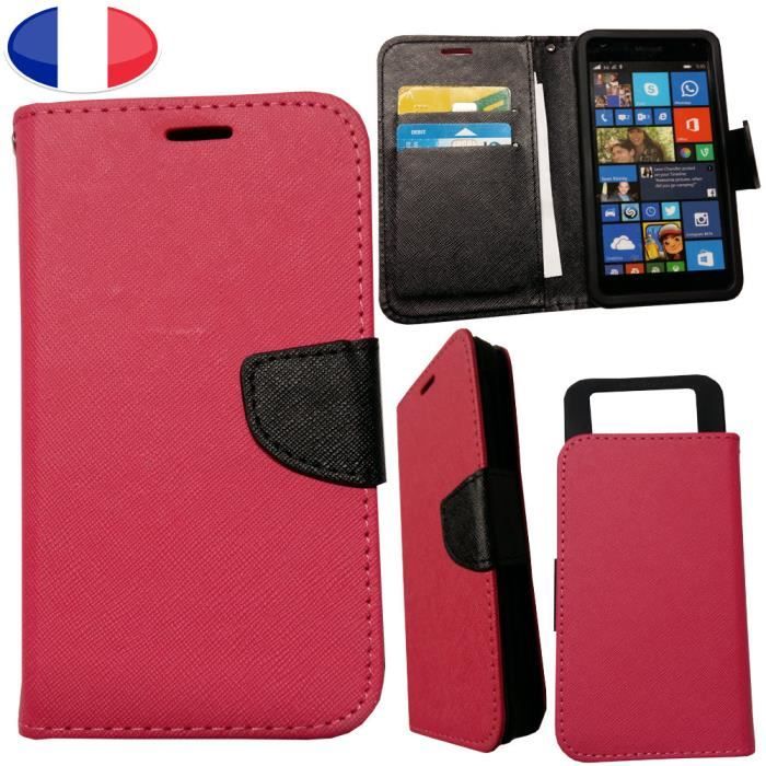 Étui Portefeuille En Cuir Véritable Pour Doro 8035 - Housse Flip Avec Rabat - Protection Complète - Couleur Noire - 6