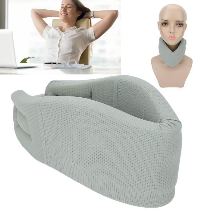 Support De Cou Ergonomique Anti-ronflement - Taille M (40 Cm), Mousse Souple, Réglable - 2