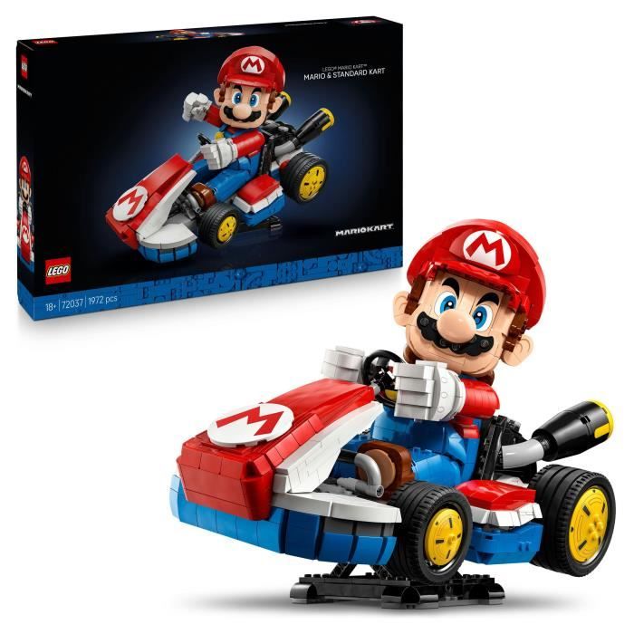 LEGO® Super Mario 72037 Mario Kart™ : Mario et kart standard - vue 3
