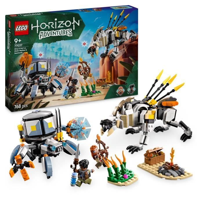 LEGO Horizon Aloy et Varl contre Testudien et Dents de Scie 77037 - vue 7