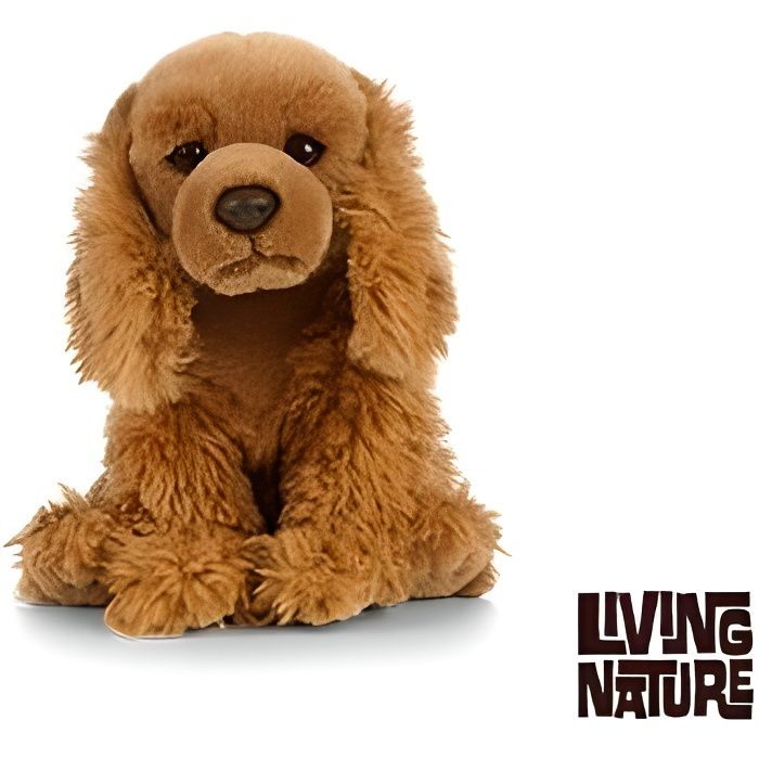 Peluche chien Cocker Spaniel 22 cm AN457 Cdiscount Jeux Jouets