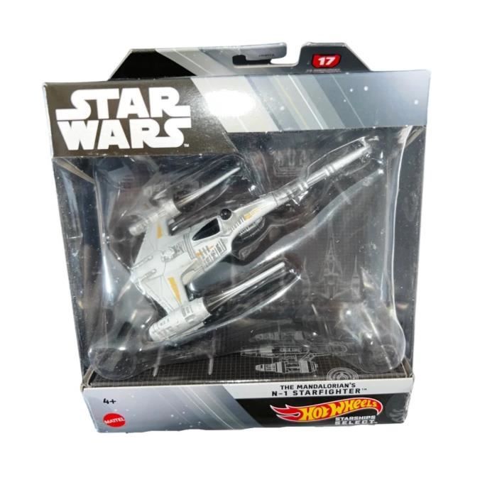 Vehicule Star Wars Starships Select MATTEL The Mandalorian s N 1 Starfighter Mixte Enfant 14 ans Cdiscount Jeux Jouets