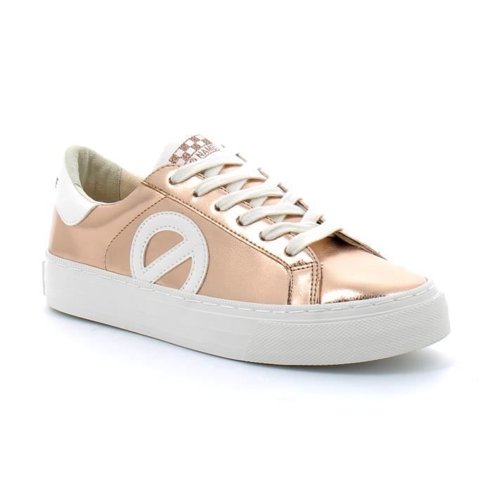 No Name Baskets STRIKE SIDE Doré - NO NAME - Homme - Blanc - Copper
