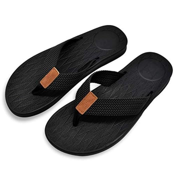 Tongs Femme Élégantes - Semelle EVA Confortable - Sandales De Plage Et Piscine | Synthétique Respirant