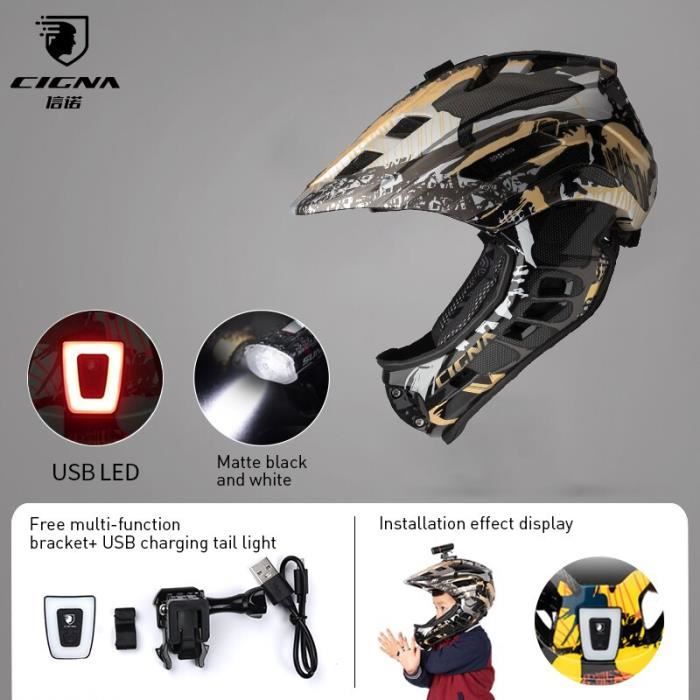 Kowaku Casque Vélo Enfant Coccinelle 3D - Casque Cyclisme Réglable Confortable Garçons Filles