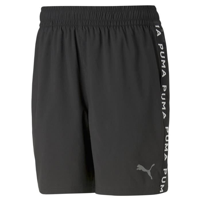 Short de Running - PUMA - Homme - Noir - Cdiscount Sport