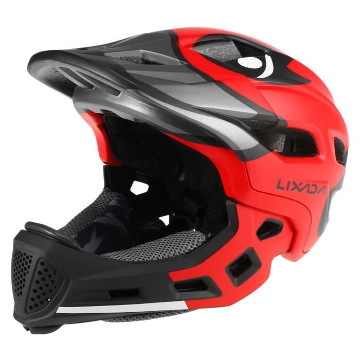 Casque Intégral VTT Pour Adulte - Ventilation Multiple - Mentonnière Amovible - Réglable 56-62 Cm - PC Robuste
