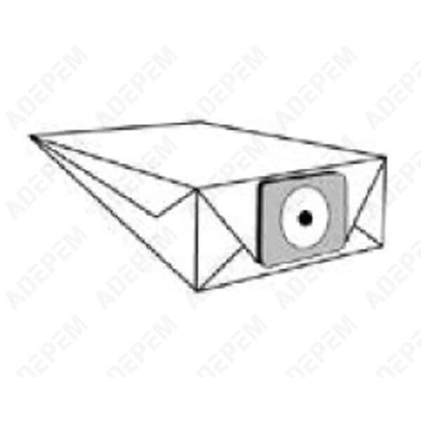 Lot De 10 Sacs D'Aspirateur - Compatible AKA, ELEXAVOX, INDESIT, KALORIK, ROTARY