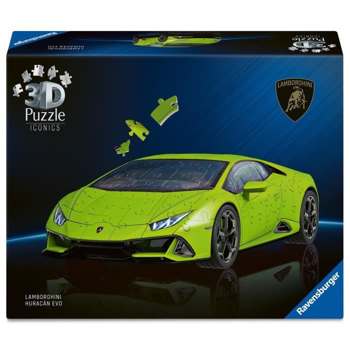 Puzzle 3D Iconics : Lamborghini Huracán EVO Édition Ravensburger France - vue 5