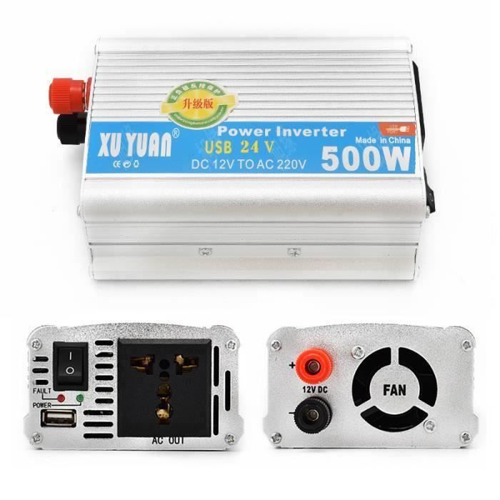 Convertisseur AC-DC 10-28V Vers 12V 5A - Module étanche IP67 Pour écrans Voiture, Caméras, Etc.