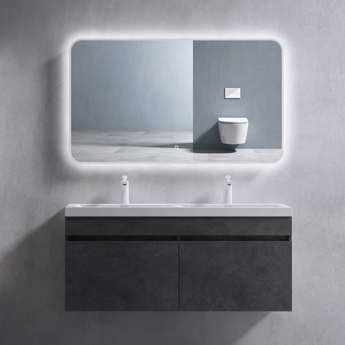 Joseph Joseph Bathroom Beauties – Set 2 Pièces Salle De Bain : Distributeur Savon + Porte-Brosses à Dents XXL En Inox