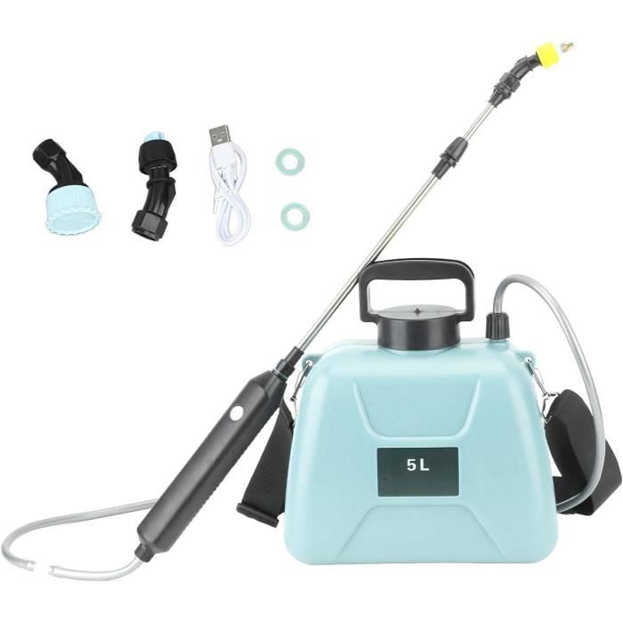 Pulvérisateur électrique 2L Rechargeable - Buse Réglable 360°, Jet Ou Brouillard, Pour Jardin Et Nettoyage