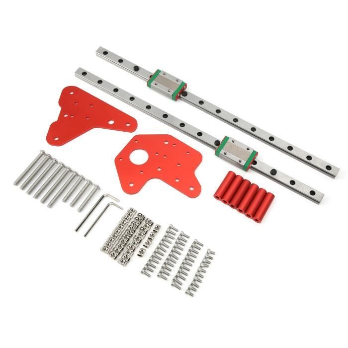 Kit Glissières Transversales Longitudinales Métal Mini Pour Tour - Traitement 3D X Y Z
