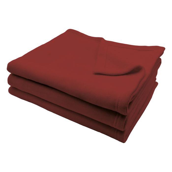 Couverture en polaire confort Terracotta 240x260 cm Couverture en polaire confort Terracotta 240x260 cm