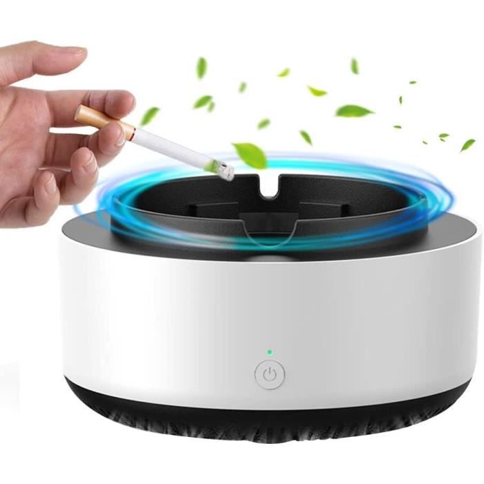 Cendrier Sans Fumée,Cendrier Purificateur Avec 2 Tampons