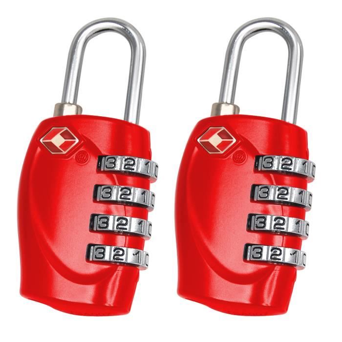 TRIXES - Cadenas à Combinaison 5 Chiffres | Noir Pour Valise Ou Coffre | 100000 Combinaisons Possibles