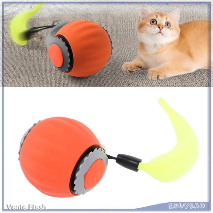 Meilleurs prix pour VGEBY Balle électrique pour chat Boule de jouet roulante interactive pour chat balle intelligente et automatique animalerie jouet