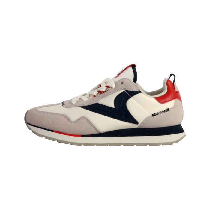Victoria Baskets - VICTORIA - Sr801 Retro Jogger - Blanc - Cuir - Semelle EVA Antidérapante