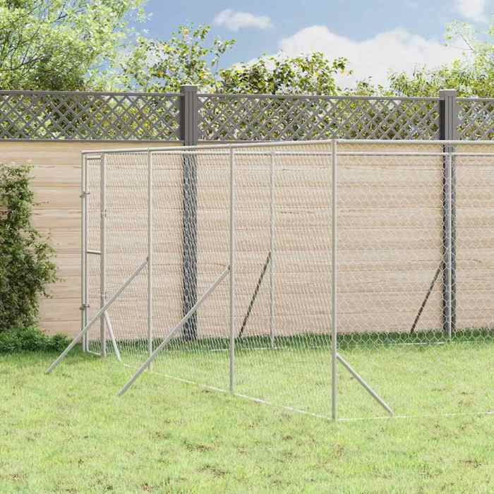 vidaXL Chenil d'Extérieur pour Chiens 6x10x2