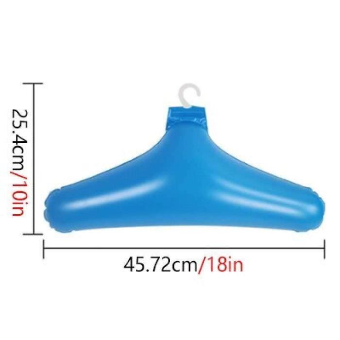 Cintres De Voyage Gonflables - Lot De 7 - Pliables Et Légers Pour Valise