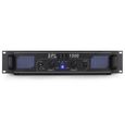 Skytec SPL1500 - Amplificateur professionnel, 2X 750 Watts Noir, SD, USB idéal pour une utilisation mobile, DJ, HIFI, Home Cinéma-1