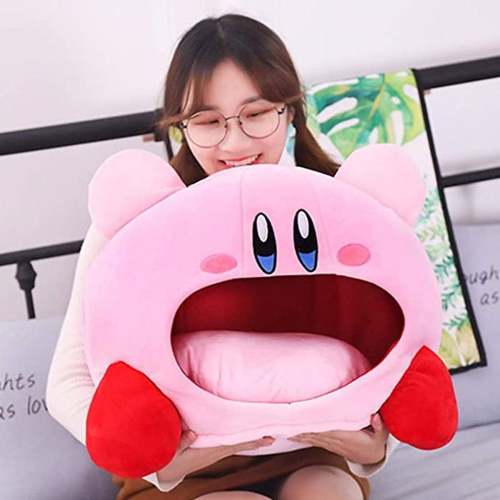 Sac à Dos Kirby Dessin Animé - Sac École & Voyage Anti-usure | Cadeau Enfant, Adolescent Unisexe