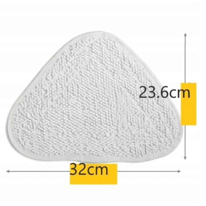 Housses Microfibre Pour Nettoyeur Vapeur - 2 Pièces Lavables 29x20cm