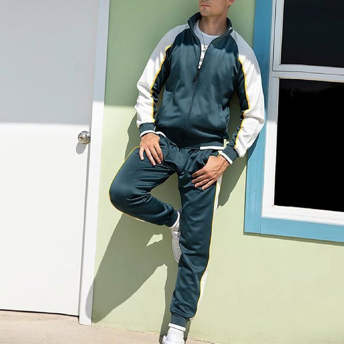 Ensemble jogging vert d'eau