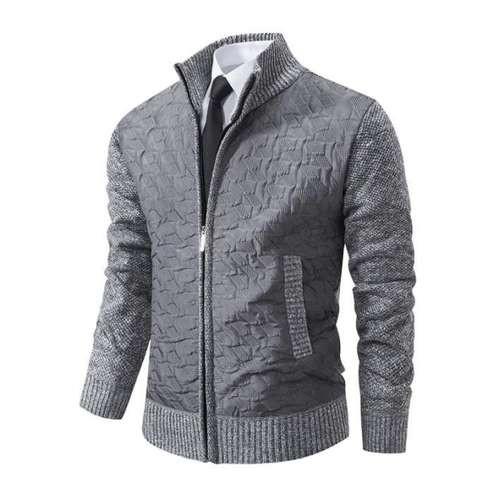 Gilet Zippé Homme Gilet ZippÃ© Gris Homme Sweat Capuche Homme Gris