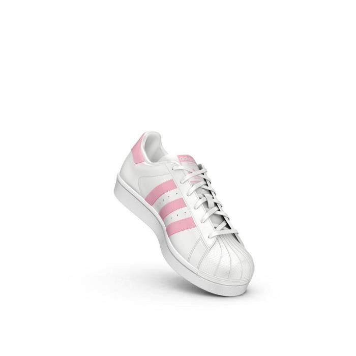 Adidas Superstar femme Rose / Blanc S76155