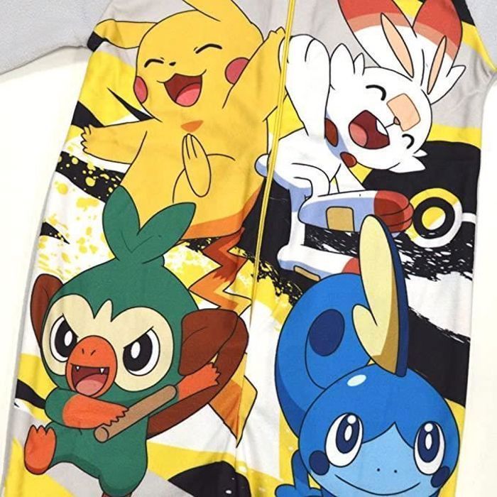 Grenouillère Pyjama Pikachu Enfant Fille/Garçon