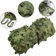 Filet de Camouflage, 3 X 6M Filet d'ombrage pour la Chasse au Camping, Convient aux Parasols Extérieurs à la Verdure en Montagne et -2
