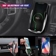 EFUTURE Chargeur de voiture sans fil à induction intelligente chargeur de téléphone supporter de téléphone-2