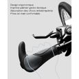 Poignées de Guidon Ergonomique VTT Mountain Bike Cycliste - SDLOGAL - Verrouillage Anti-dérapant - Noir-2