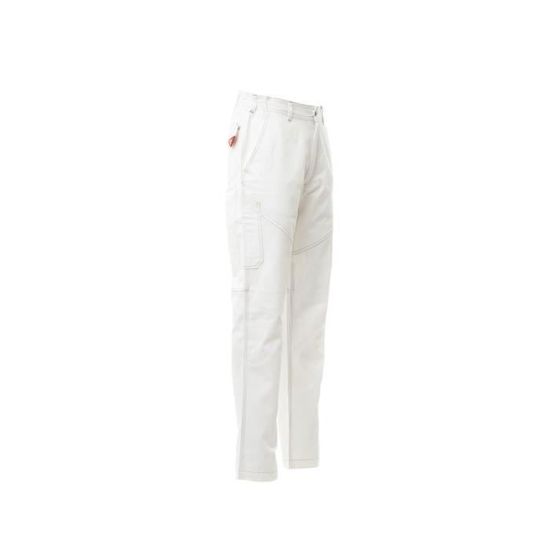 Pantalon de travail blanc Payper Wear XS elastiques lateraux poches LOCK SYSTEM