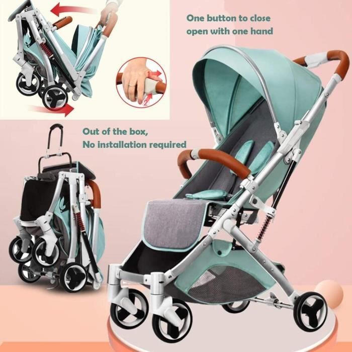 Poussette pliable en tout petit clearance