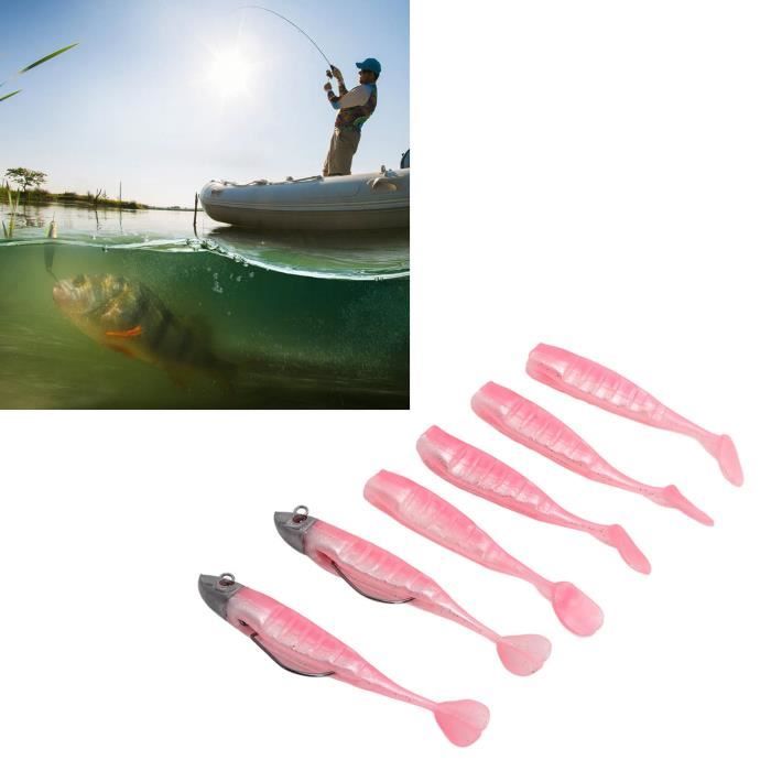 Leurres De Pêche Souples – Set De 25 Crevettes/homards En Silicone – 4 Types, 3 Couleurs (brun, Vert, Orange) – 6,2 Cm Max
