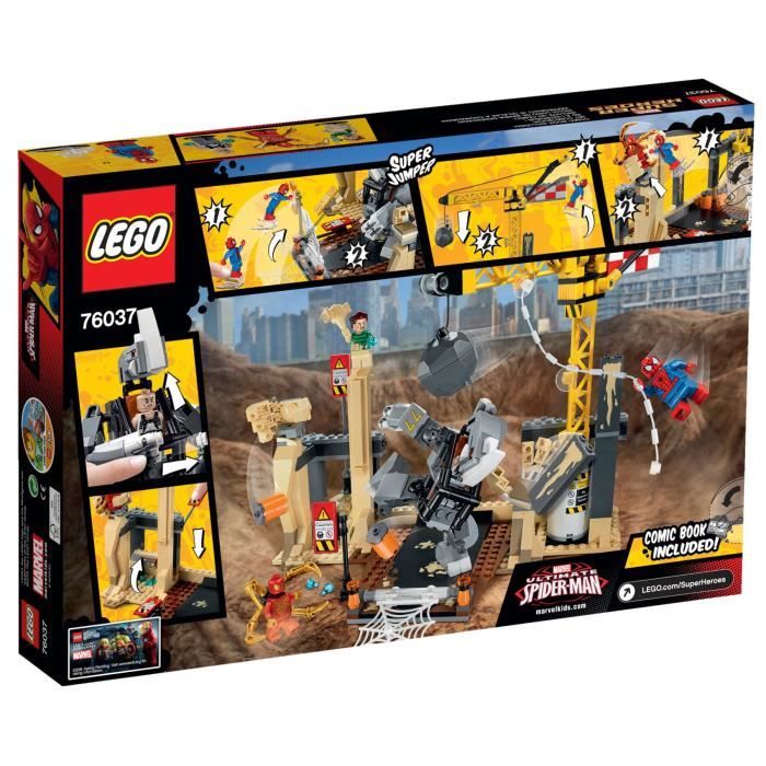 LEGO® Marvel Super Heroes 76037 - Spider-Man L'Equipe de Rhino et de l ...